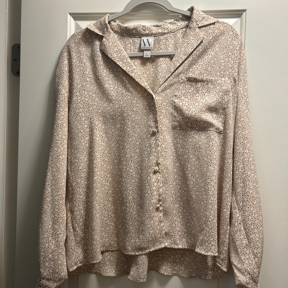 Work Wear | Long Sleeve | Blouse | Button Closure